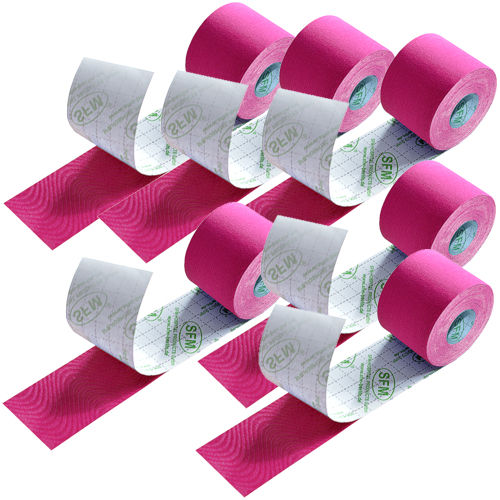 SFM ® Kinesiologie Tapes : cotton Papierbox 5cmx5m pink (6)